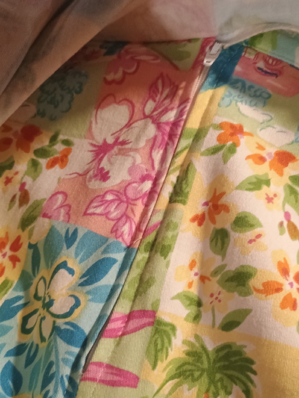 VINTAGE PASTEL BRIGGS NY SZ 14 SUMMER SKORT W/ DESIGN - Picture 8 of 9